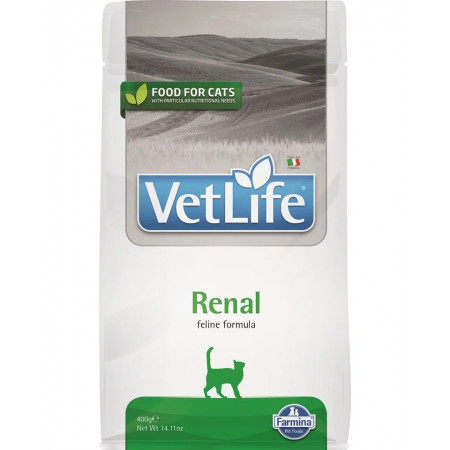 FARMINA VET LIFE - CAT Dry RENAL 400 gr|Farmina