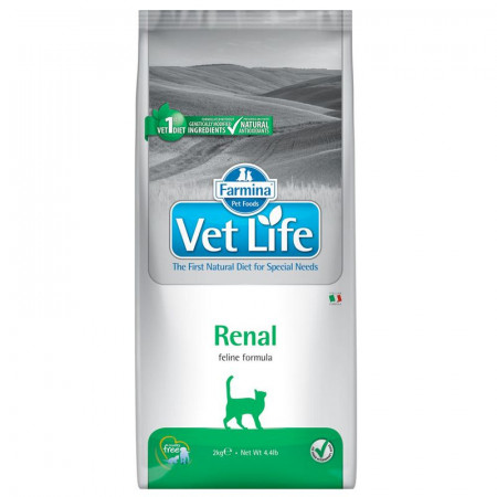 FARMINA VET LIFE - CAT Dry RENAL 10 kg|Farmina