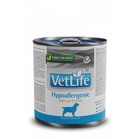 FARMINA VET LIFE - DOG Wet HYPOALLERGENIC Fish&ampPotato 300 gr|Farmina