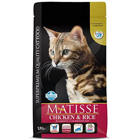 FARMINA MATISSE - CAT Dry Chicken&ampRice 1,5 kg|Farmina