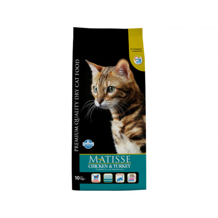 FARMINA MATISSE - CAT Dry Chicken&ampTurkey 10 kg|Farmina