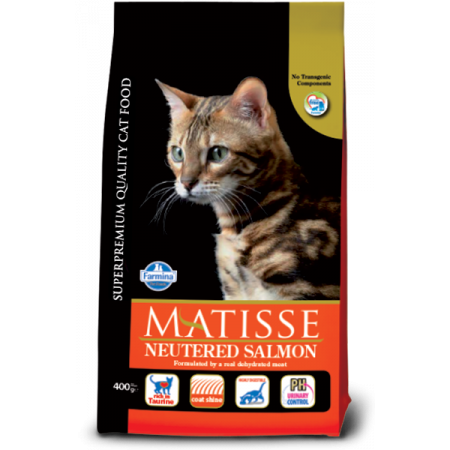 FARMINA MATISSE - CAT Dry NEUTERED Salmon 400 gr|Farmina