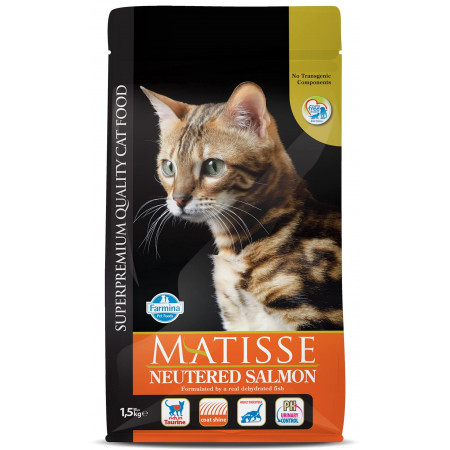 FARMINA MATISSE - CAT Dry NEUTERED Salmon 1,5 kg|Farmina
