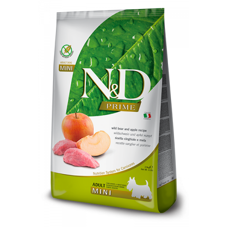 FARMINA N&ampD PRIME - DOG Dry Wild Boar&ampApple ADULT MINI 2,5 kg|Farmina