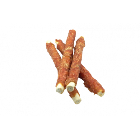 Real Dog SNACKS Žaliaminės odos ritinys su triušiena 25cm 500g|Real Dog