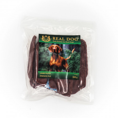 Real Dog SNACKS Ėrienos file 500g|Real Dog
