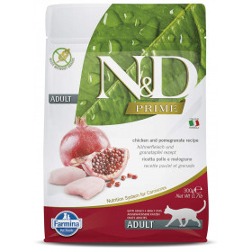 FARMINA N&ampD PRIME - CAT Dry Chicken&ampPomegr NEUTERED ADULT 300 gr