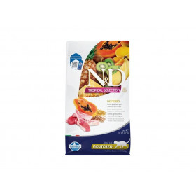 FARMINA N&ampD TROPICAL SELECTION - CAT Dry Lamb, Spelt, Oats NEUTERED 300 gr